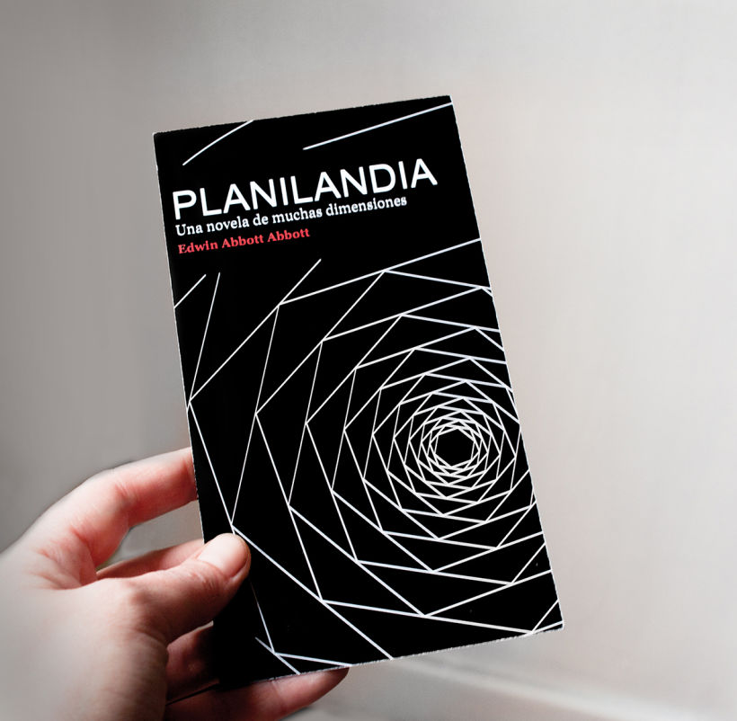 Display y tarjetón para la novela “Planilandia" 4