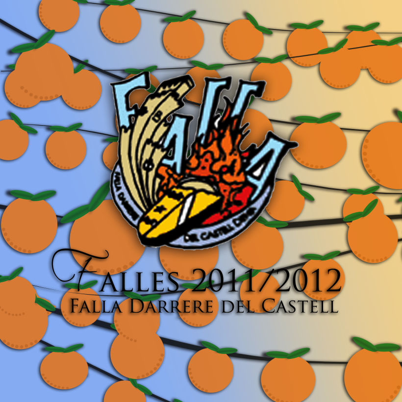 Diseño y maquetación para la Falla Darrere del Castell (Dénia, Alicante) 1