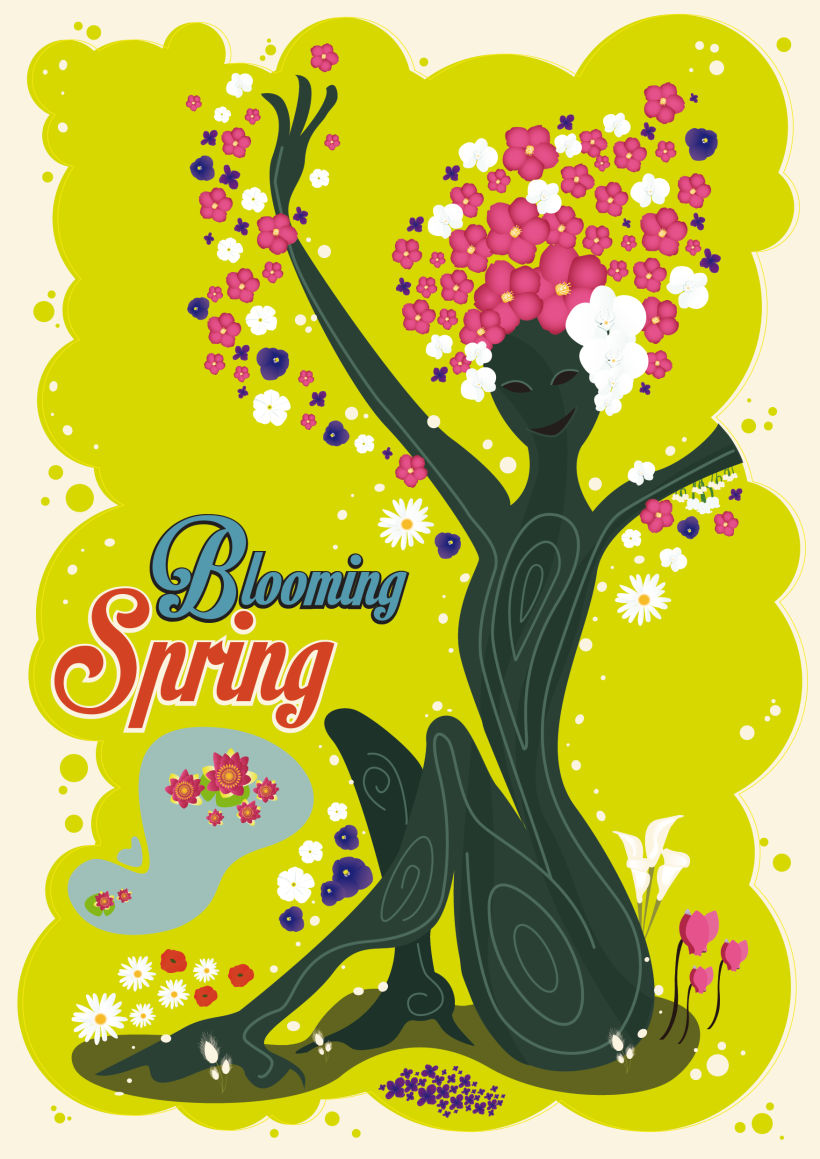 Blooming spring -1