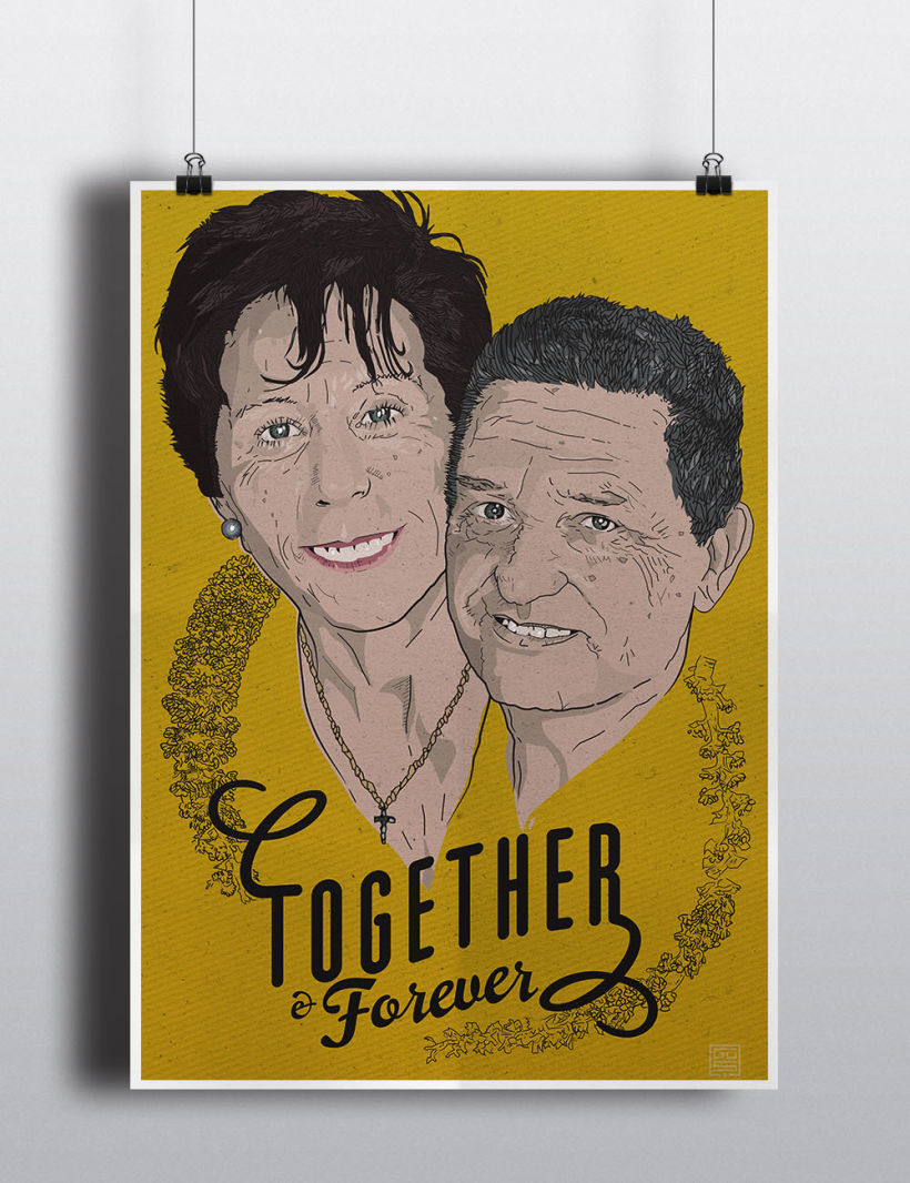 Together & Forever / vector 3