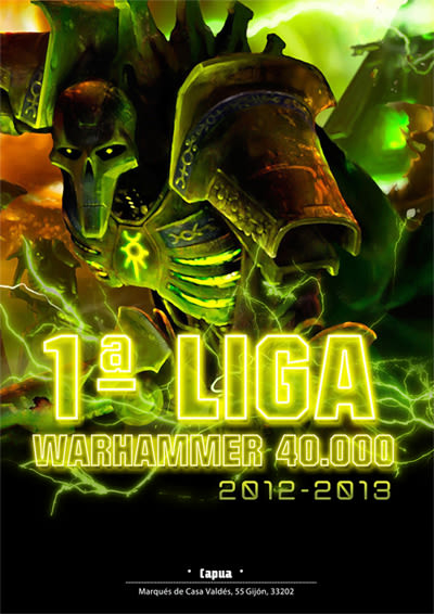 Cartel Torneo Warhammer 40.000 -1