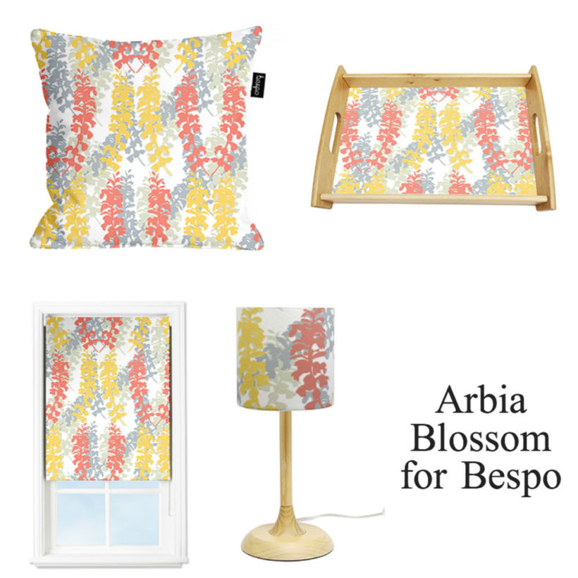 Arbia Collection, Diseño estampado textil y superficie 6