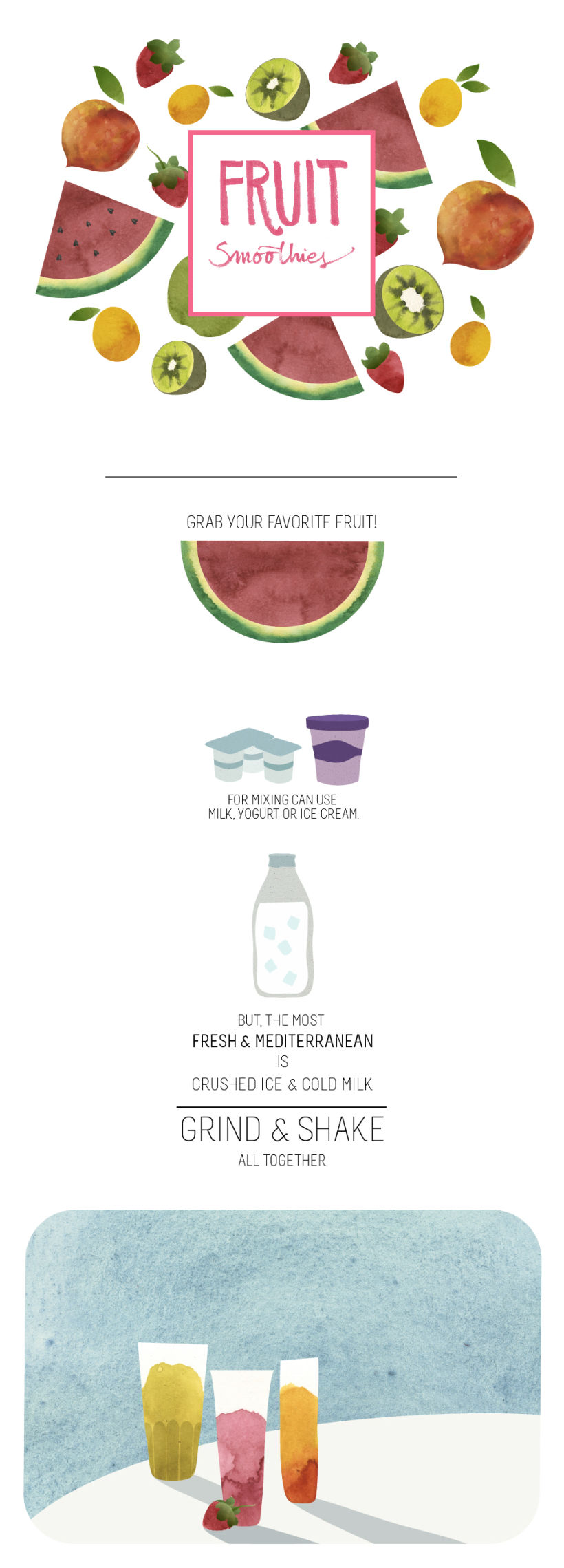 Fruit Smoothies | Book project 2