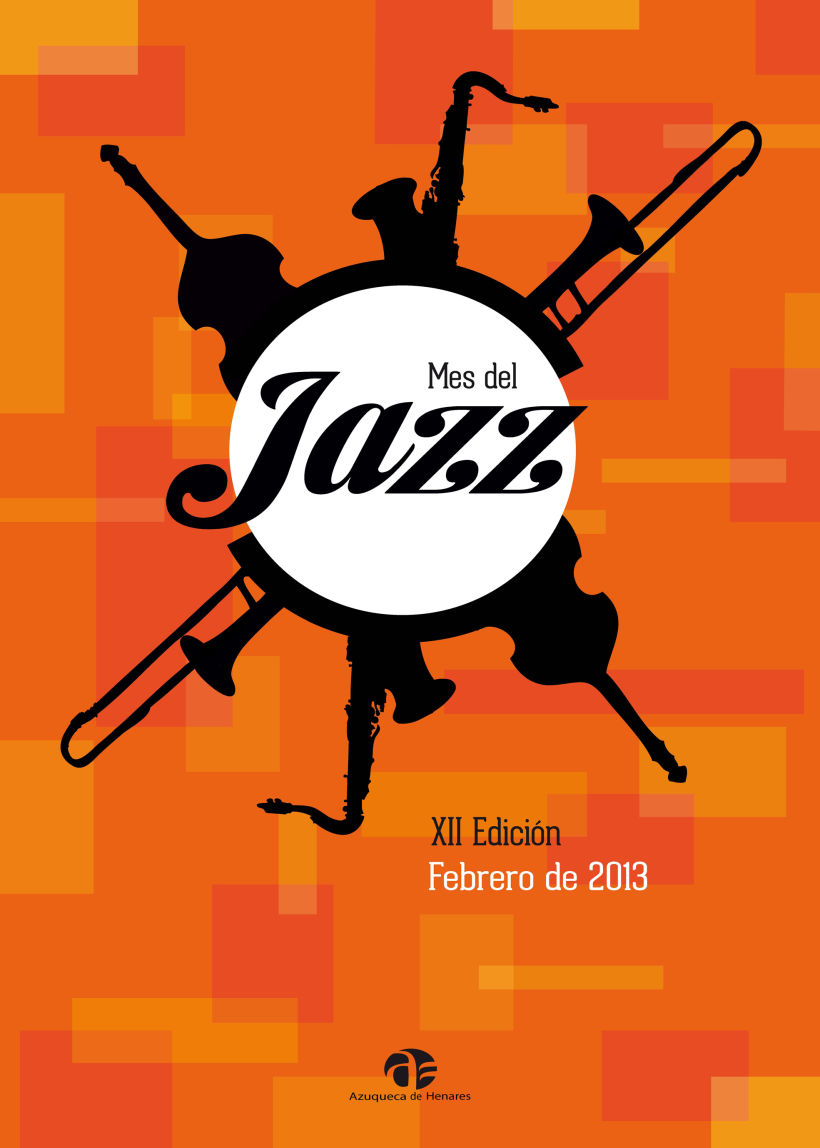 Cartel Mes del Jazz, Azuqueca de Henares 2013 1