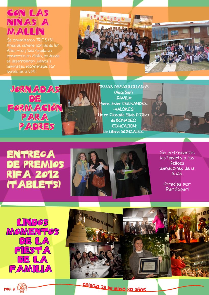 Revista Institucional Colegio 25 de Mayo. 0