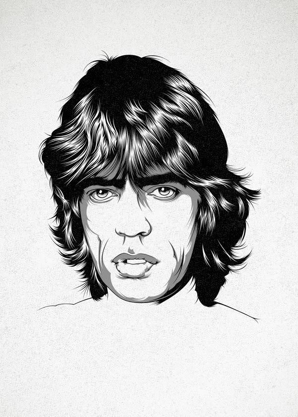 Mick Jagger Art Print 0