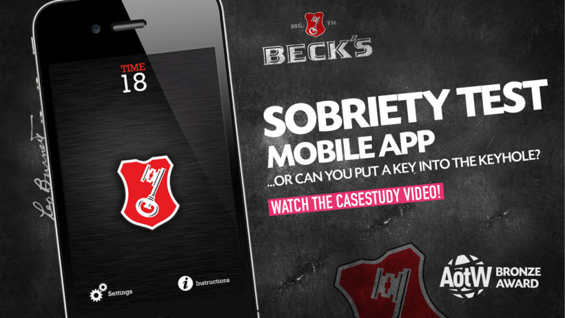 Beck's / Jelen Beer - Sobriety Test Mobile Apps 0