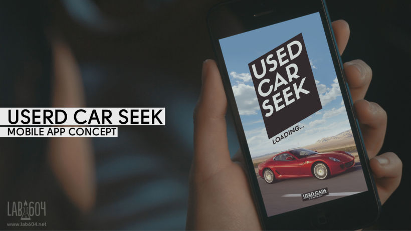 Used Car Seek / Mobile App Concept 0