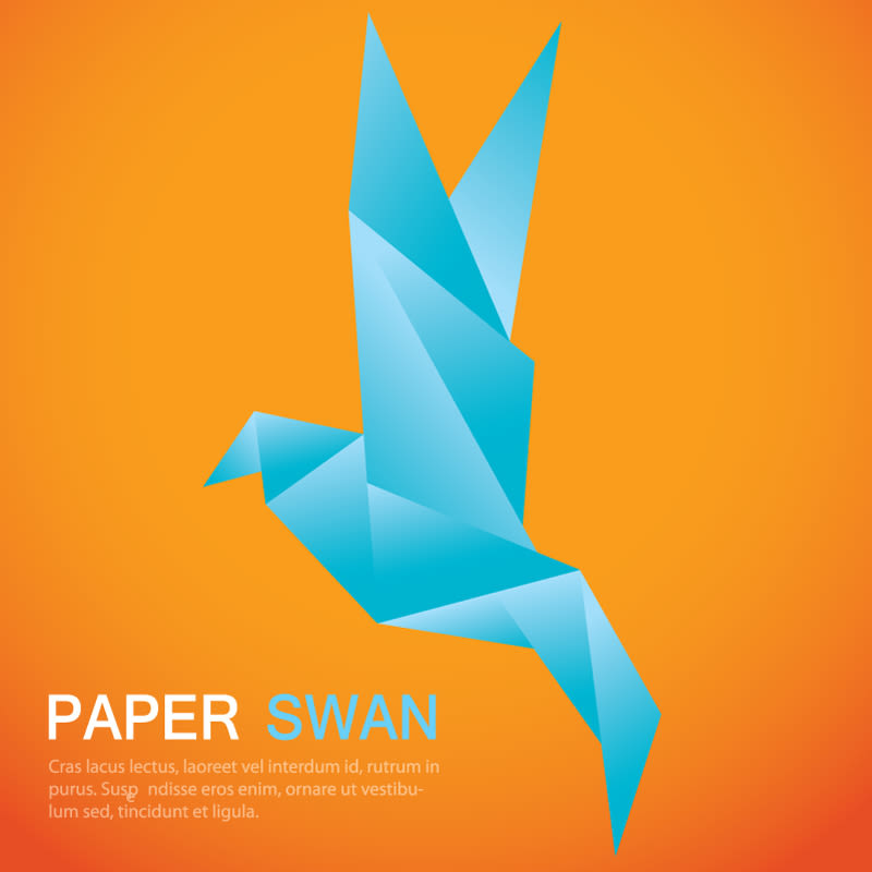 Origami Swan 1