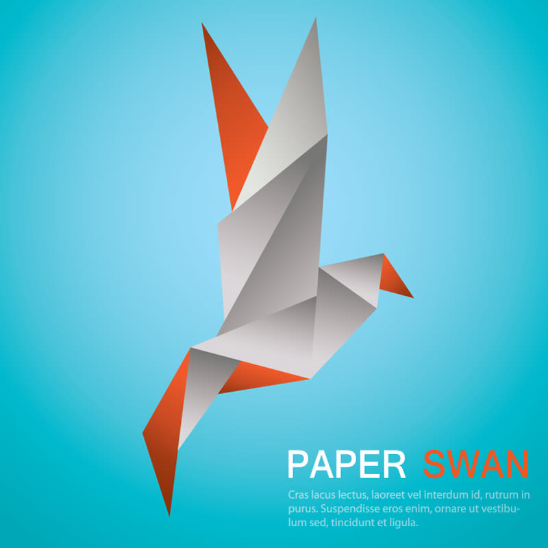Origami Swan 4