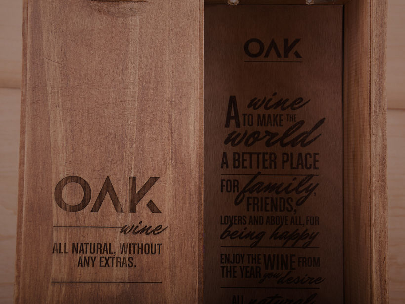 OAK wine | Packaging 11