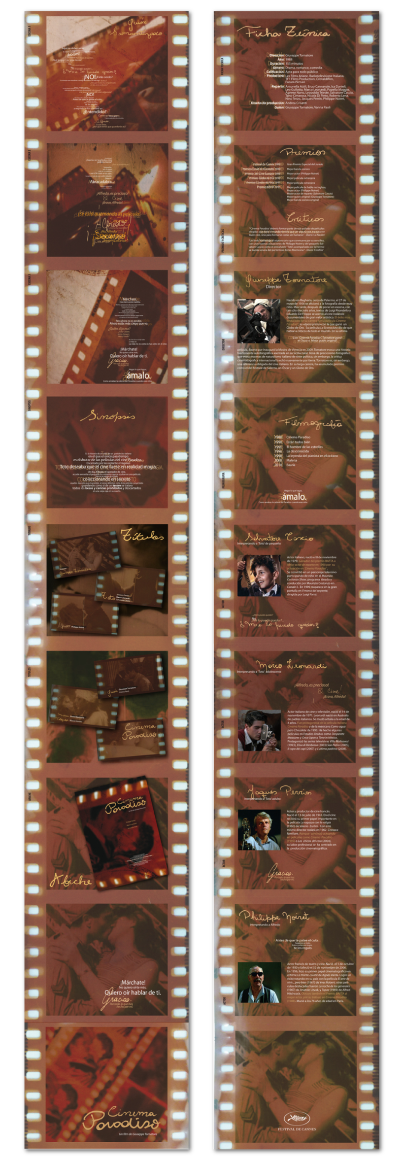 Booklet del film "Cinema Paradiso" 3