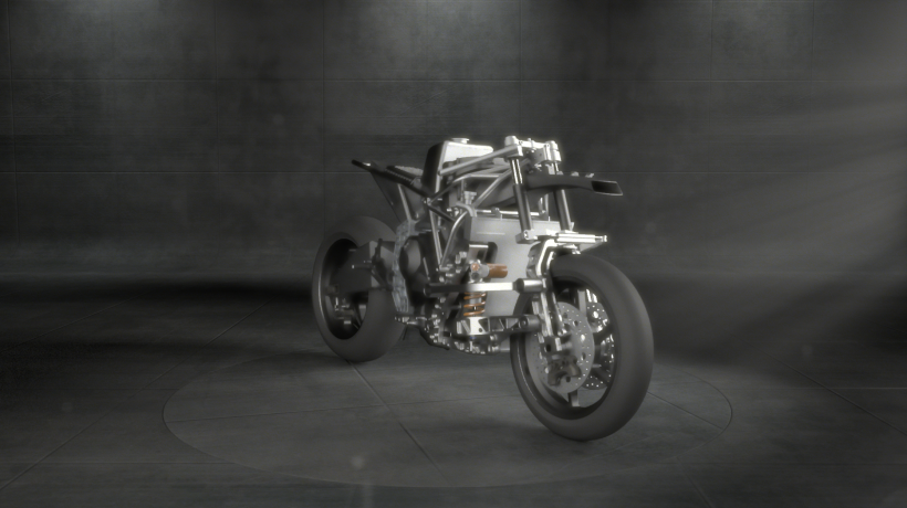 La Moto2 - Turnaround del prototipo 0