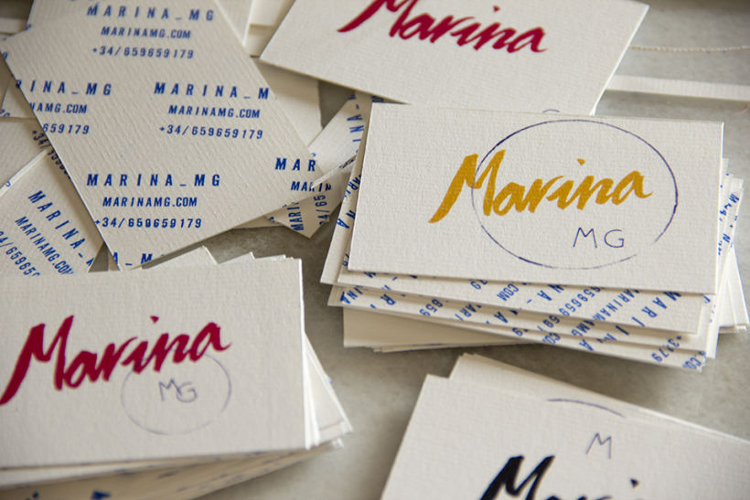 Marina mg tarjetas. 2