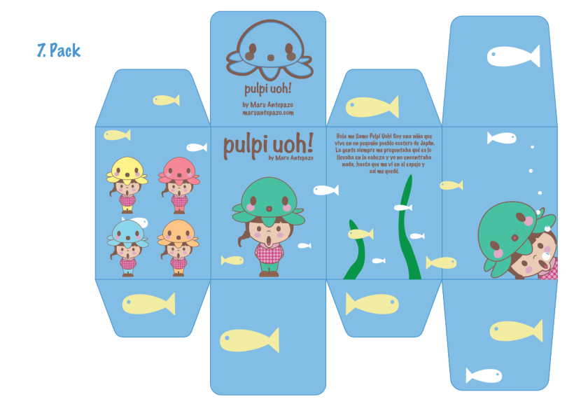 Mi Proyecto del curso Crea un Art Toy os presento a Pulpi Uoh! 5