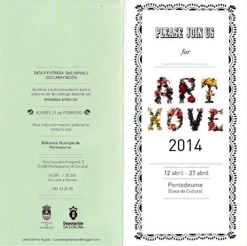 ArtXove 2014-Cartelería -1