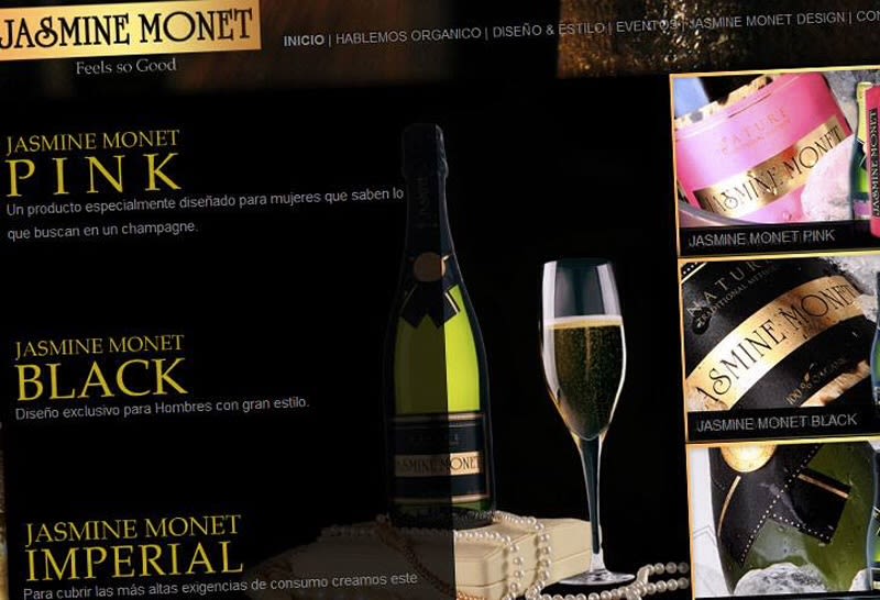 diseño web de vino y champagne orgánico de Argentina -1