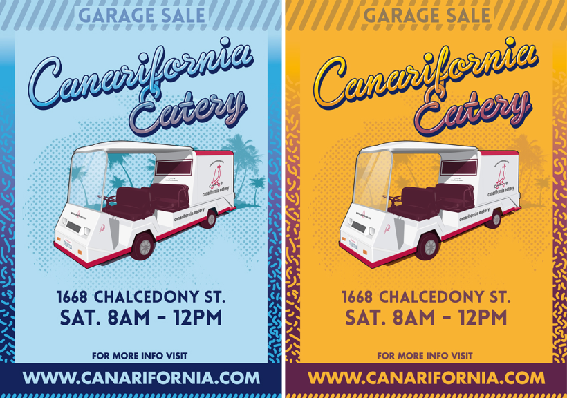 Canarifornia Eatery // Poster & Flyers 0