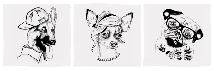 The Doggi Fashion Pattern 3