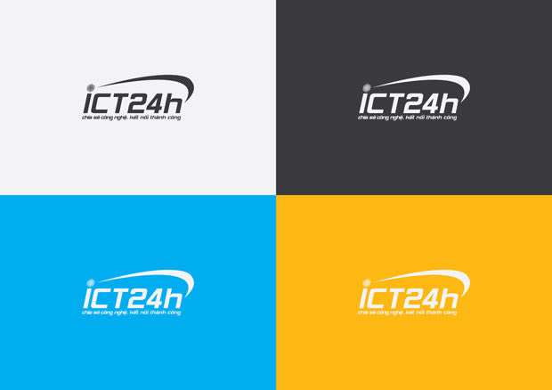 ICT24h | Logo design 7