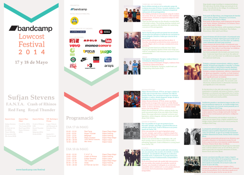 Band Camp Festival - Map Design 1