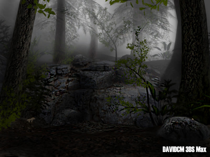 "The forest" 3ds Max y Zbrush 32