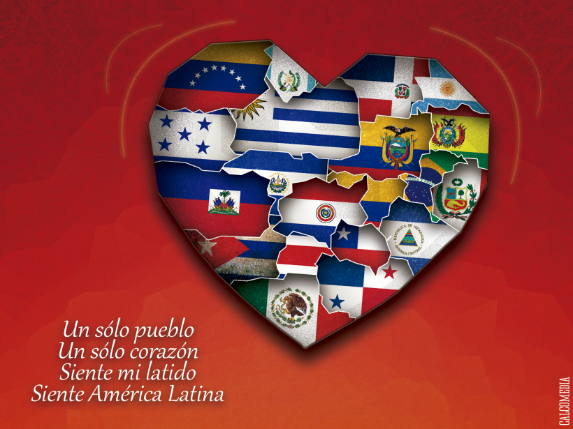 América Latina, un sólo corazón -1