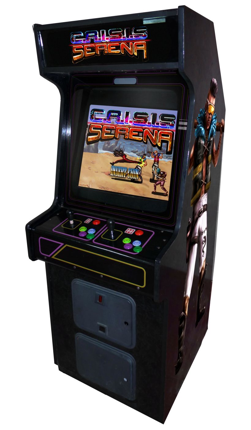 C.R.I.S.I.S Serena (Videojuego Arcade - Beat 'em up) 1