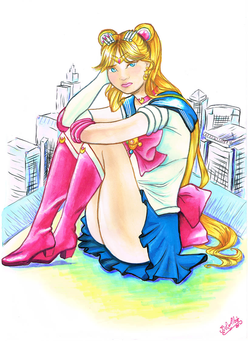 Sailor Moon Fanarts. 0