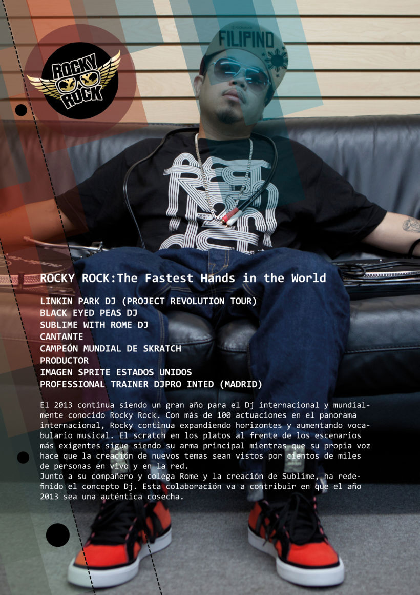 Dj Rocky Rock - Dossier 2013 1