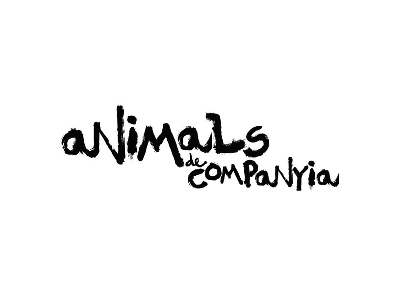 ANIMALS DE COMPANYIA, gràfica per a una sèrie de televisió 0
