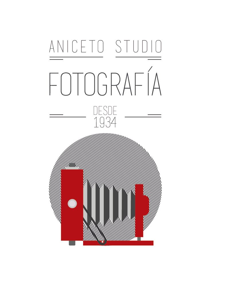 Porpuesta de logo y sus versiones para Aniceto Studio 3
