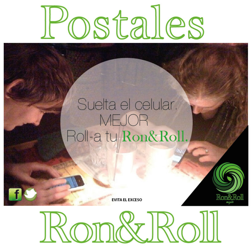Campaña Rock&Roll (mojito) Postales 0
