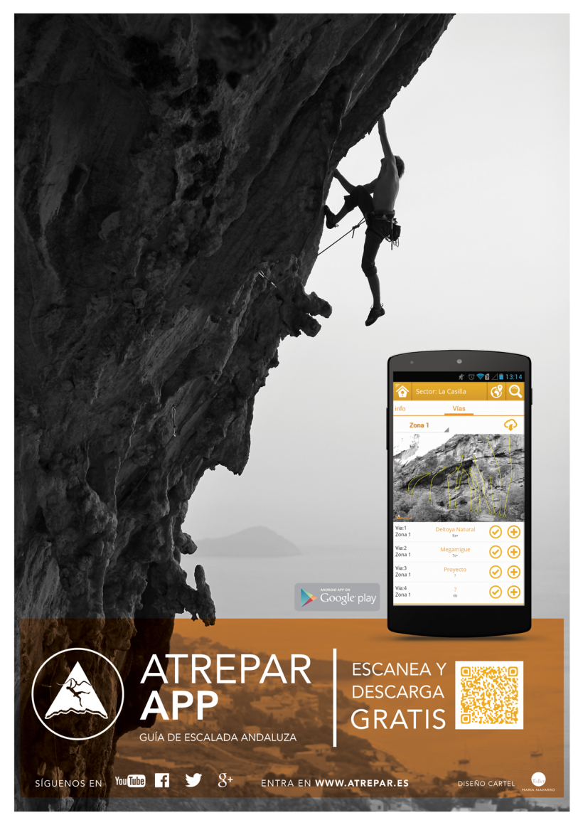 Poster 'Atrepar App' 1