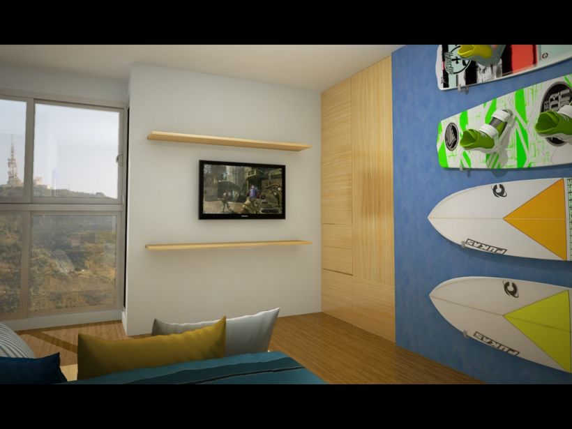 Wakeboarder room -1