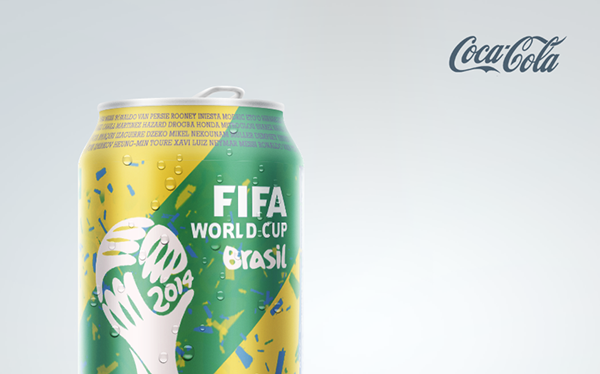 Concepto lata de Coca-Cola Mundial Brazil 2014  -1
