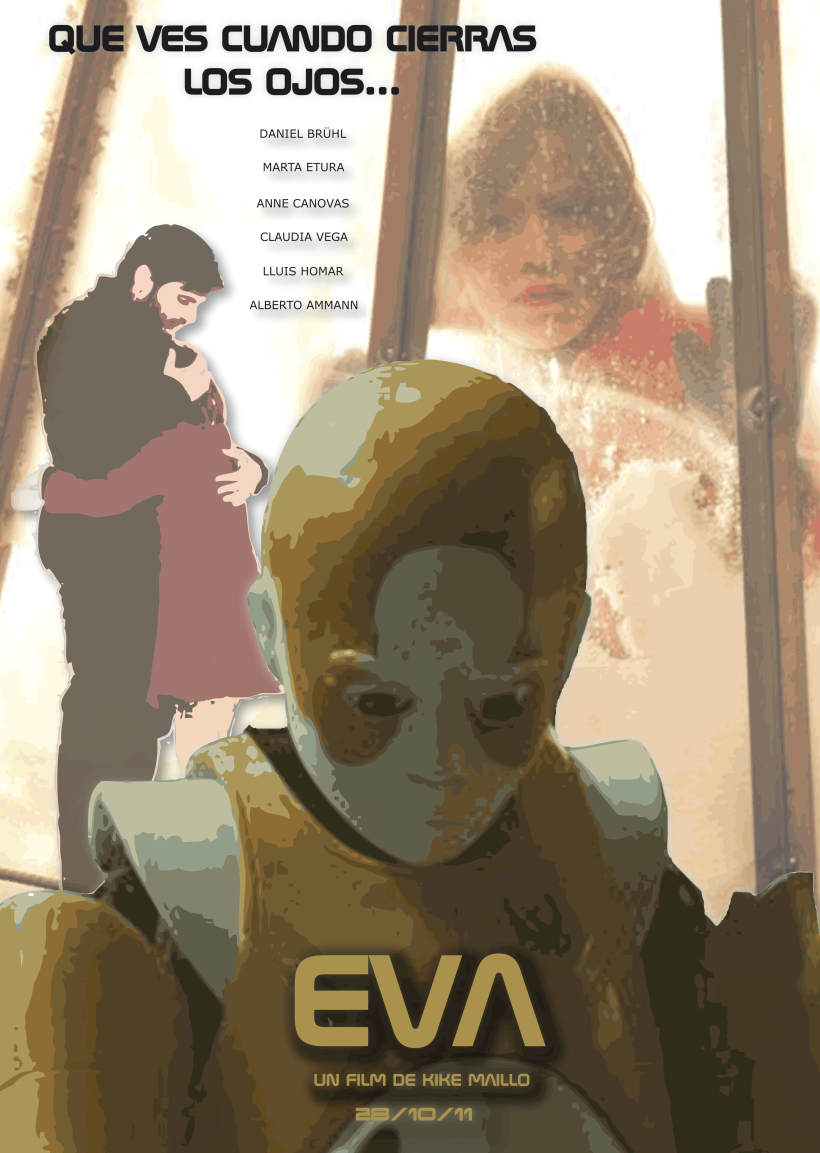 Cartel película Eva 1