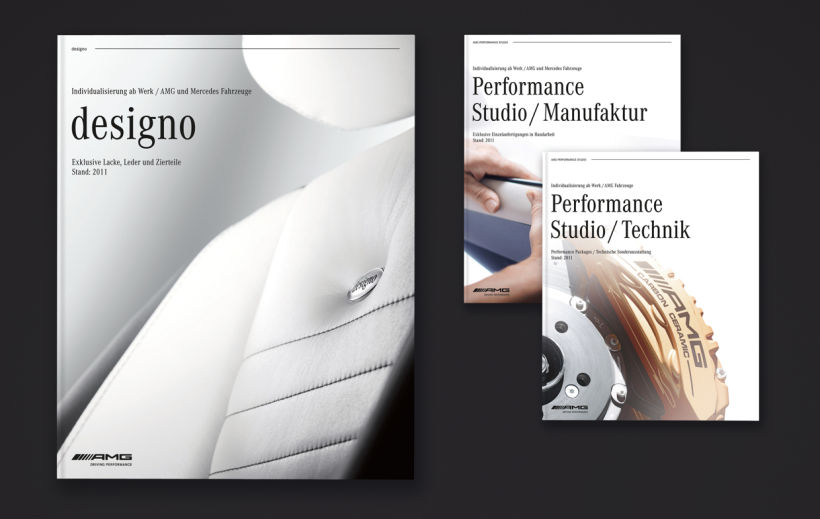 Mercedes-AMG Performance Studio – una seria de tres folletos 0