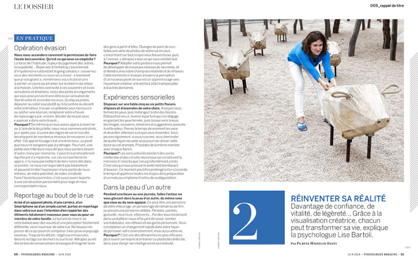 Revista Psychologies France. Jun 2014 2