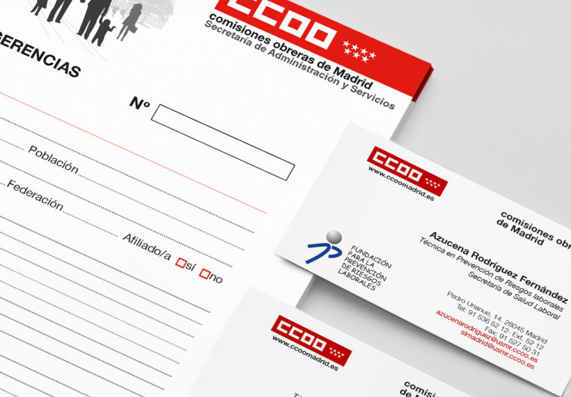 Campaña afiliativa para CCOO de Madrid 3