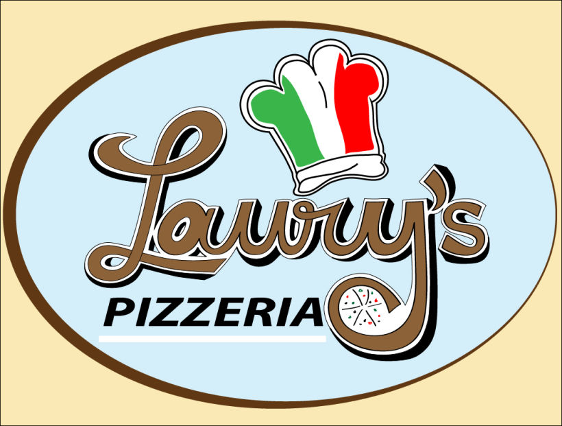 Logo Pizzería Laurys 1