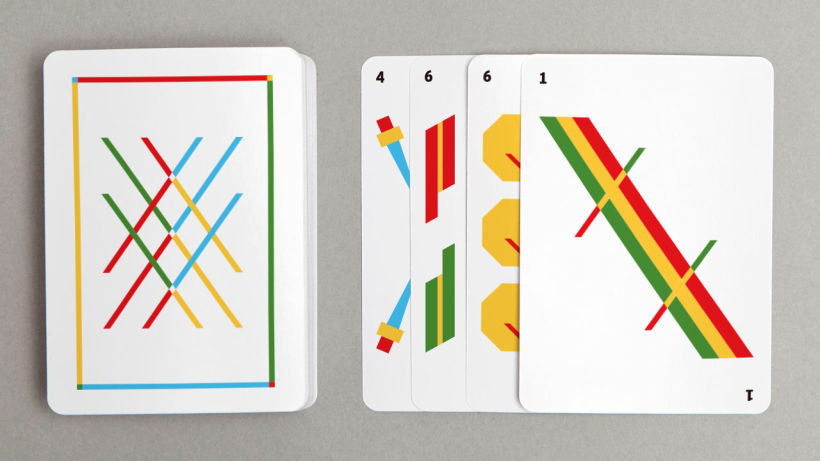 Baraja de cartas minimalista 1