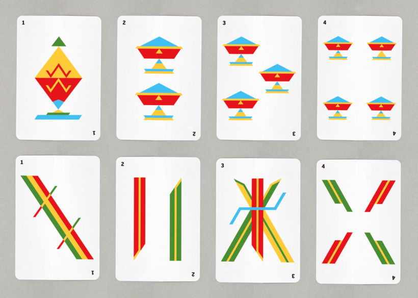 Baraja de cartas minimalista 3