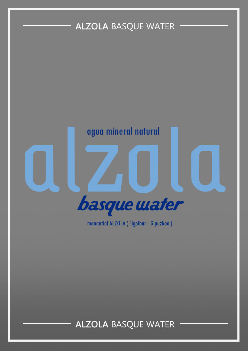 Alzola Basque Water logotipo+packaging 0