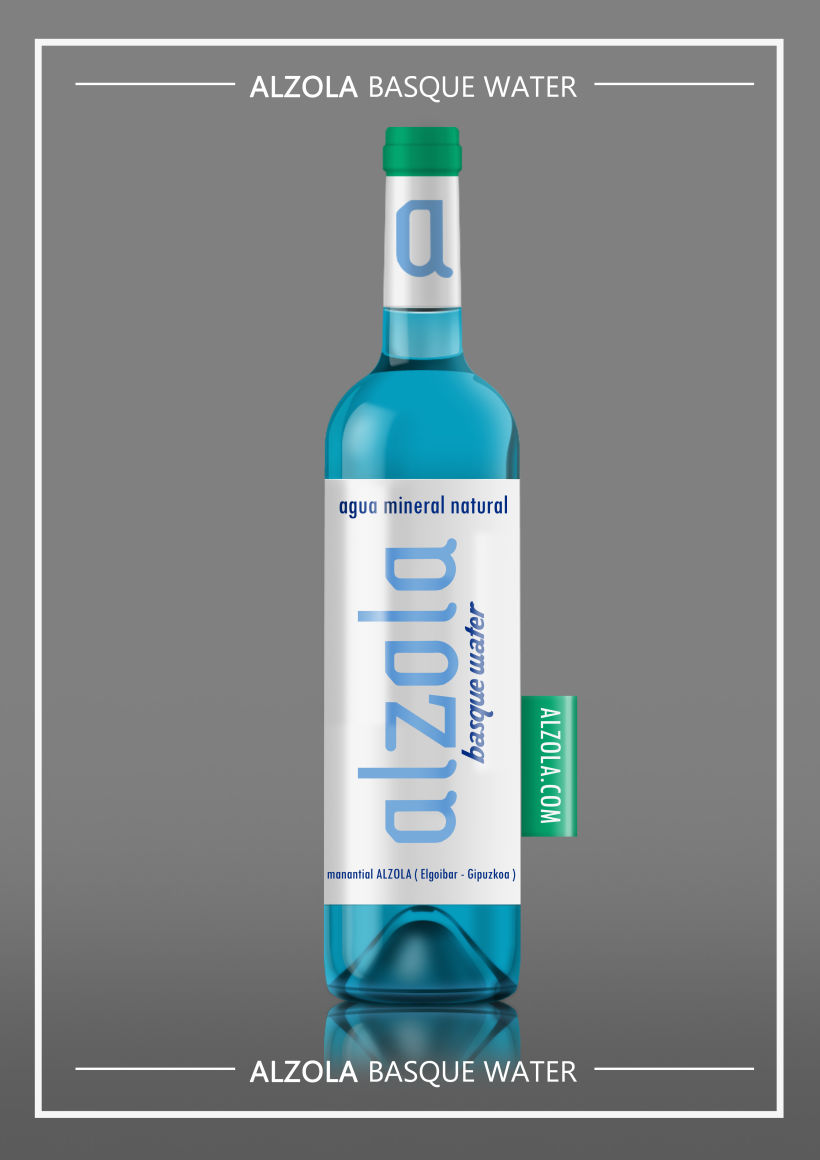 Alzola Basque Water logotipo+packaging 1