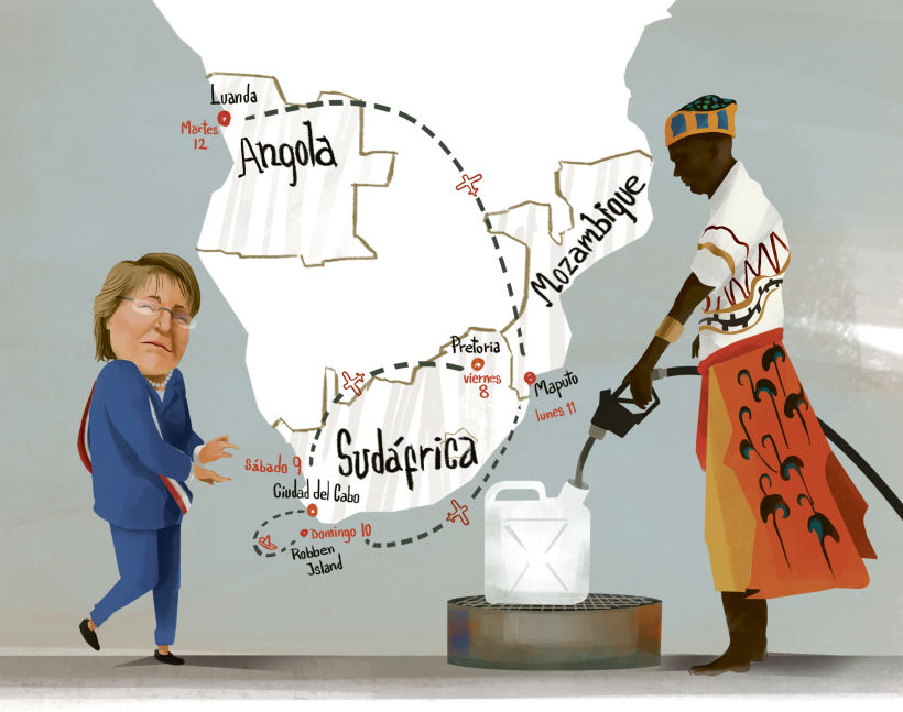 Bachelet en África 0