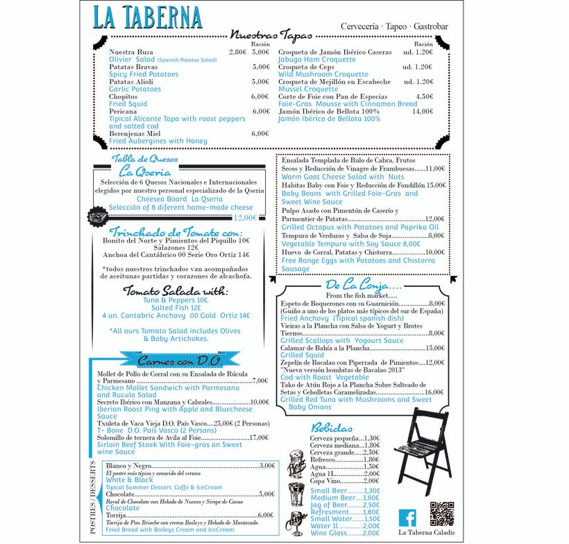 Cartas y Carteles Vintage "La Taberna" 4