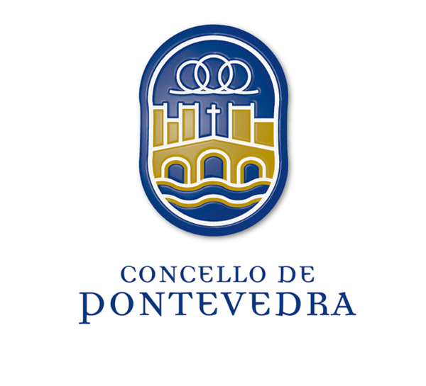 Identidade Concello de Pontevedra, inspirada nos blasóns tradicionais. 2
