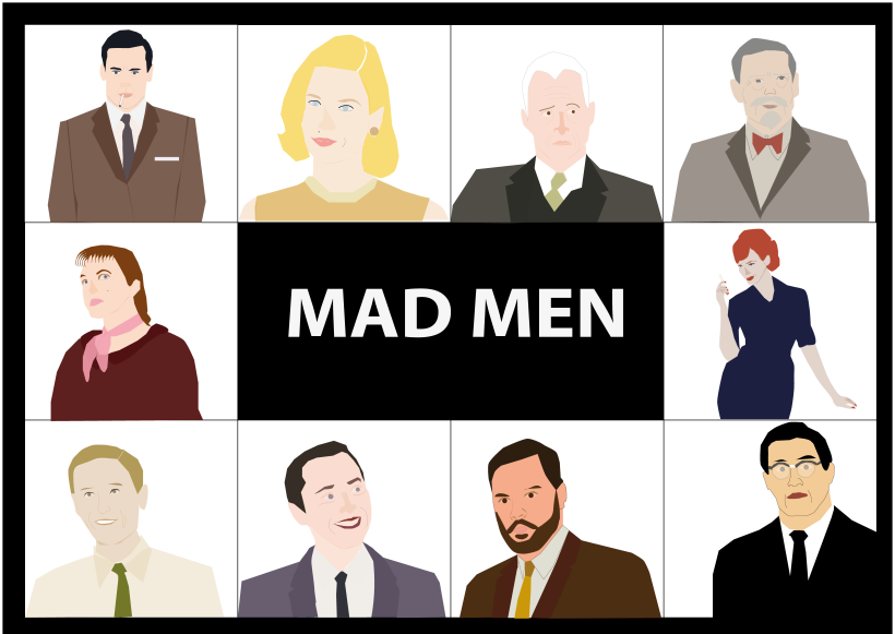 Mad Men graphics -1