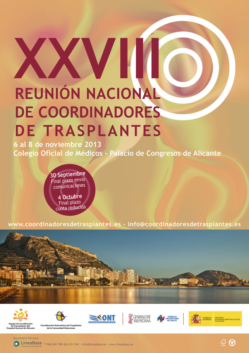 Gráfica XXVIII reunión de coordinadores de trasplantes 0